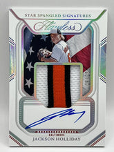 Load image into Gallery viewer, 2023 Panini Flawless Jackson Holliday Star Spangled Auto /25 Orioles
