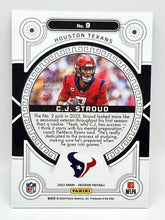 Load image into Gallery viewer, 2023 Panini Obsidian CJ Stroud Rookie Green Orbital /35 Texans
