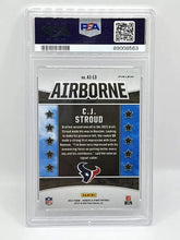 Load image into Gallery viewer, 2023 Panini Rookies &amp; Stars CJ Stroud Airborne Red Rookie PSA 10 Texans
