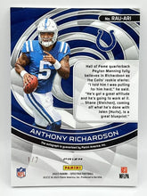 Load image into Gallery viewer, 2023 Panini Spectra Anthony Richardson Nebula Rookie Auto 1/2 Colts
