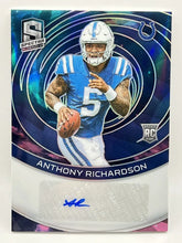 Load image into Gallery viewer, 2023 Panini Spectra Anthony Richardson Nebula Rookie Auto 1/2 Colts
