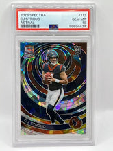 Load image into Gallery viewer, 2023 Panini Spectra CJ Stroud Rookie Astral /40 PSA 10 Texans
