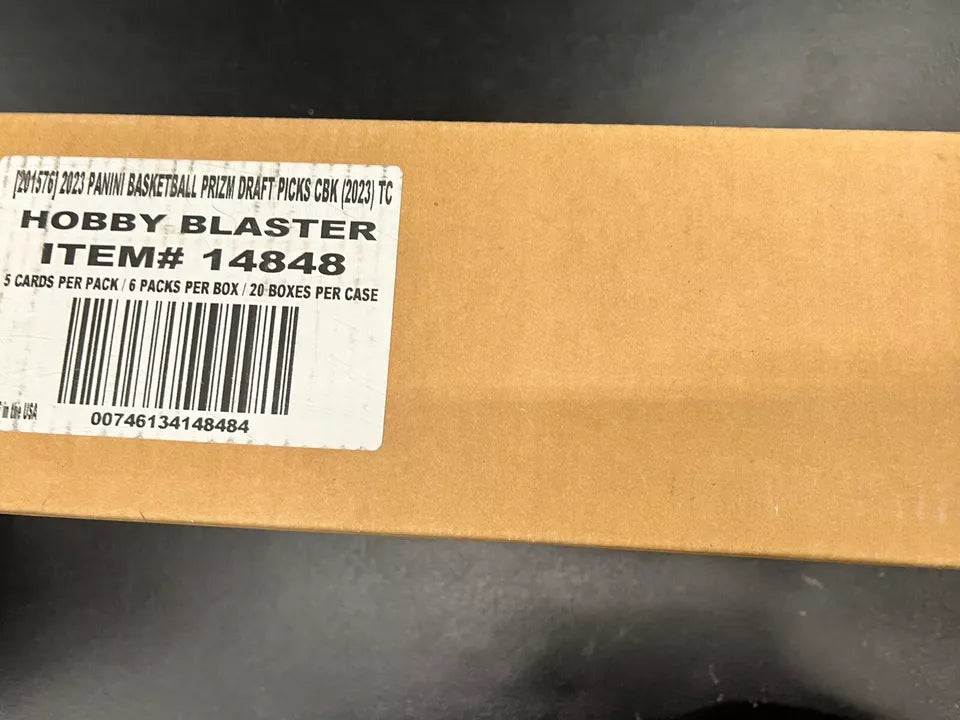 2023 Prizm Draft Basketball Blaster Case Sealed 20 Boxes