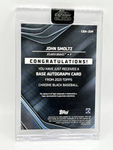 Load image into Gallery viewer, 2023 Topps Chrome Black John Smoltz Auto #CBA-JSM Braves
