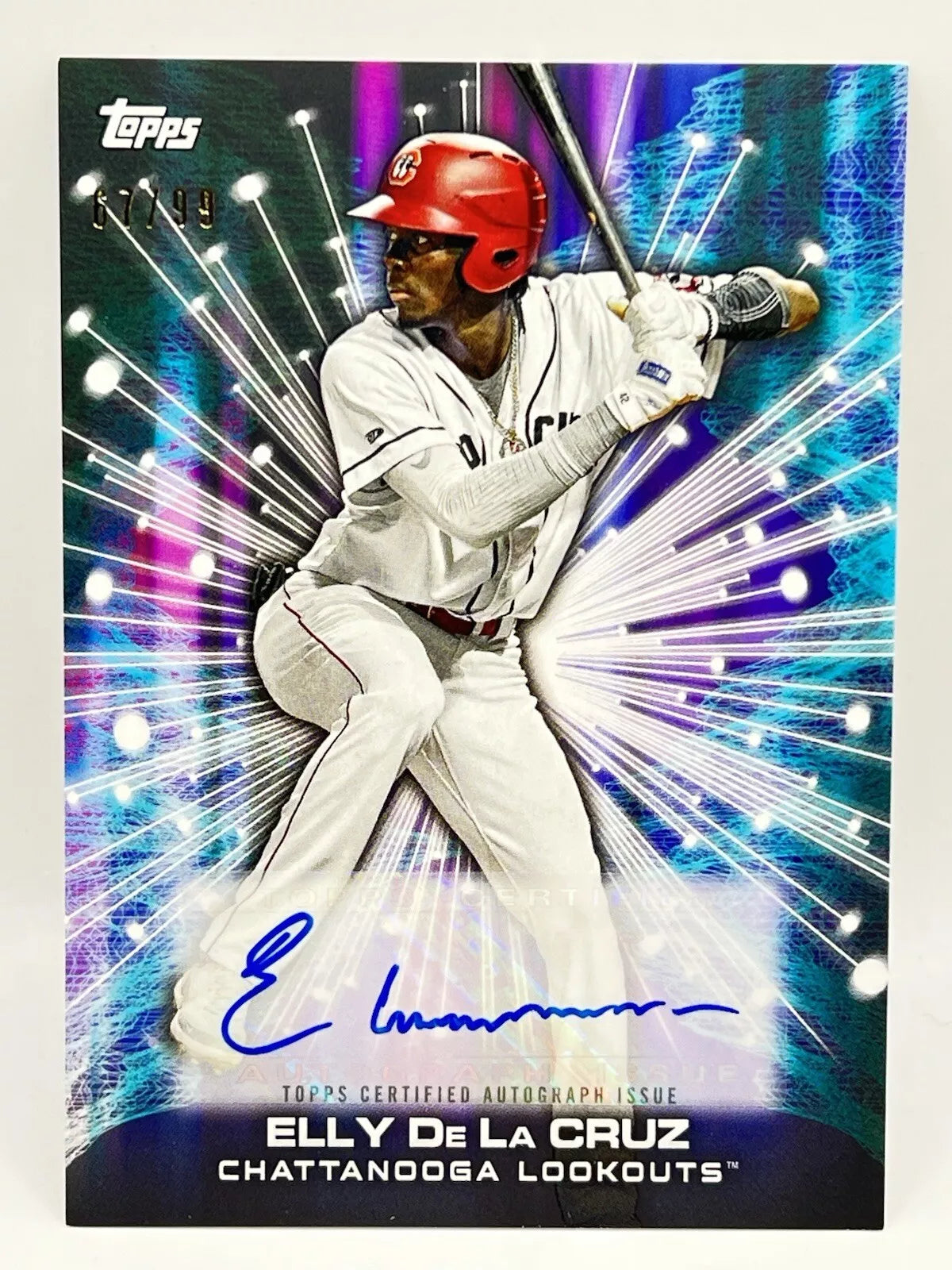 2023 Topps Future Conerstones Certified Elly De La Cruz Auto /99 #FC-ED