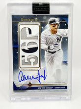 Load image into Gallery viewer, 2023 Topps Luminaries Aaron Judge True 1/1 Game Used Patch Auto #HRKAR-AJ3
