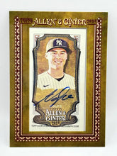 Load image into Gallery viewer, 2024 Topps Allen Ginter Framed Mini Anthony Volpe Auto #MA-AV
