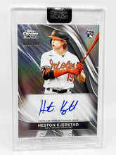 Load image into Gallery viewer, 2024 Topps Chrome Black Baseball Heston Kjerstad RC Auto Refractor /150 #CBA-HJK
