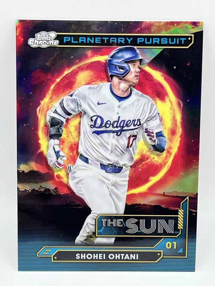 2024 Topps Chrome Cosmic Shohei Ohtani Sun #PPS-8 Dodgers