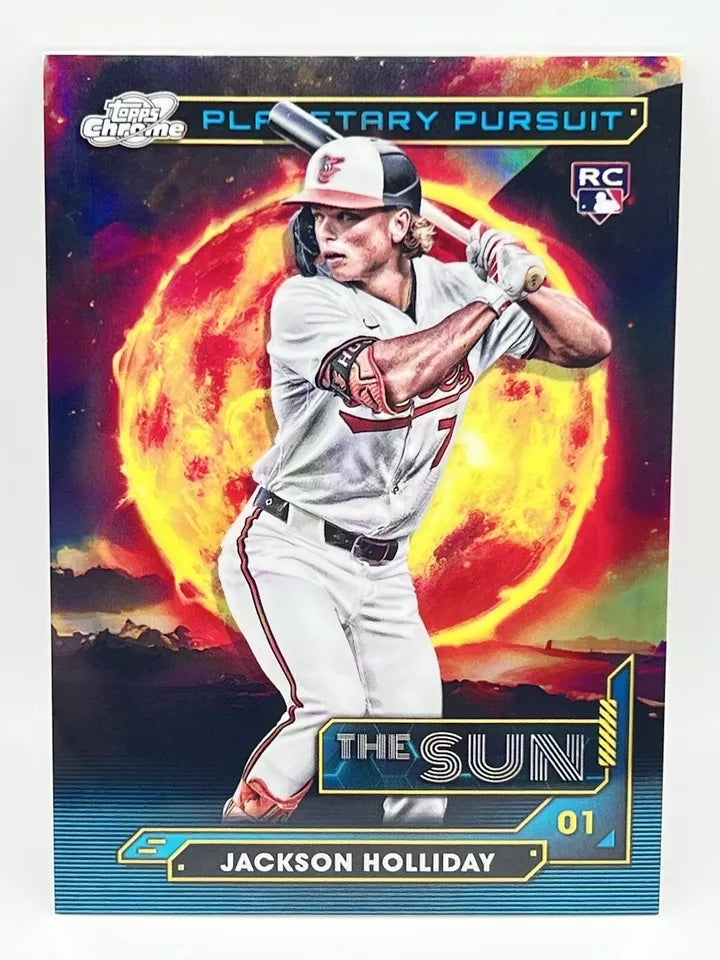 2024 Topps Cosmic Jackson Holliday RC The Sun #PP5-5