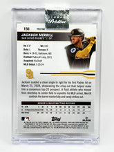 Load image into Gallery viewer, 2024 Topps Pristine Jackson Merrill Gold Rookie /50 Padres Sealed
