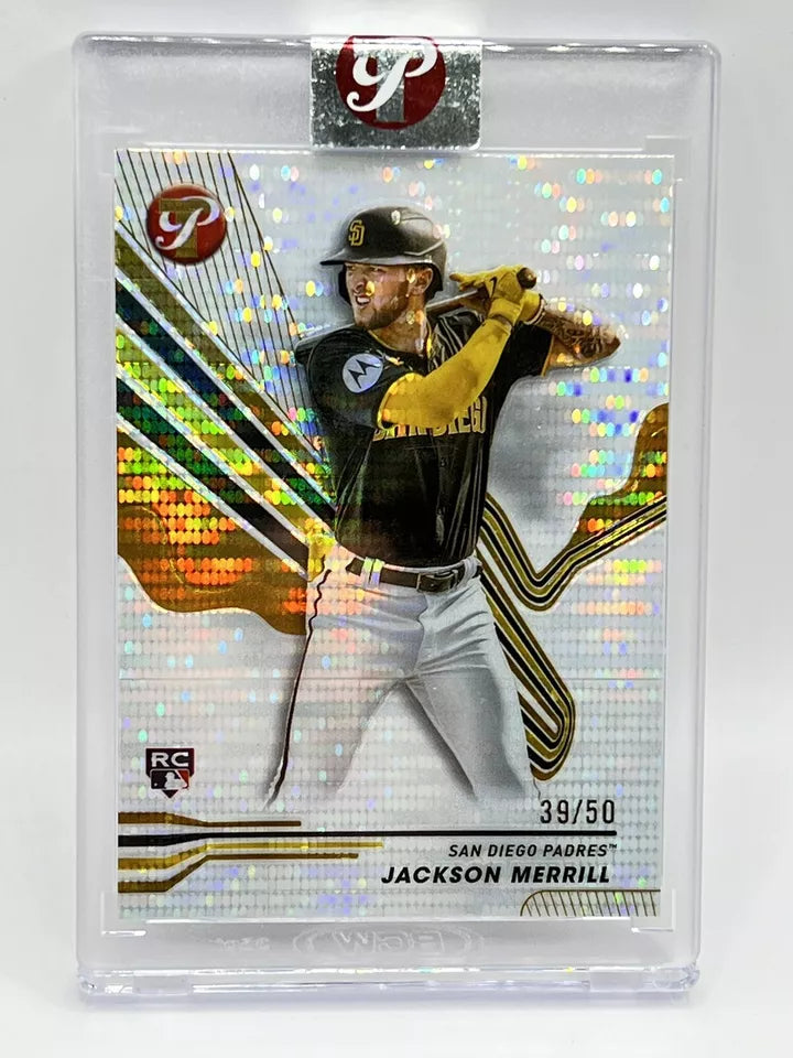 2024 Topps Pristine Jackson Merrill Gold Rookie /50 Padres Sealed