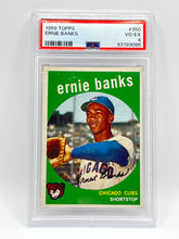 Load image into Gallery viewer, 1959 Topps Ernie Banks #350 PSA 4 VG-EX
